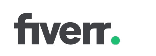 The logo of Fiverr.