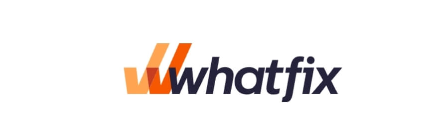 The logo of Whatfix.